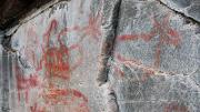 Thumbnail Bergkunst og landskap - historiar i berg frå steinalderen