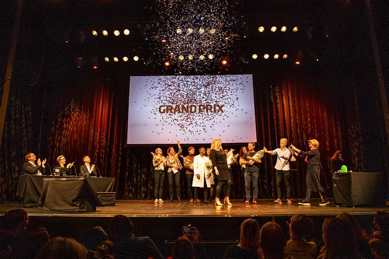 Fra regionfinalen i Forsker Grand Prix i 2019. P&aring; scenen p&aring; Driv i Troms&oslash;