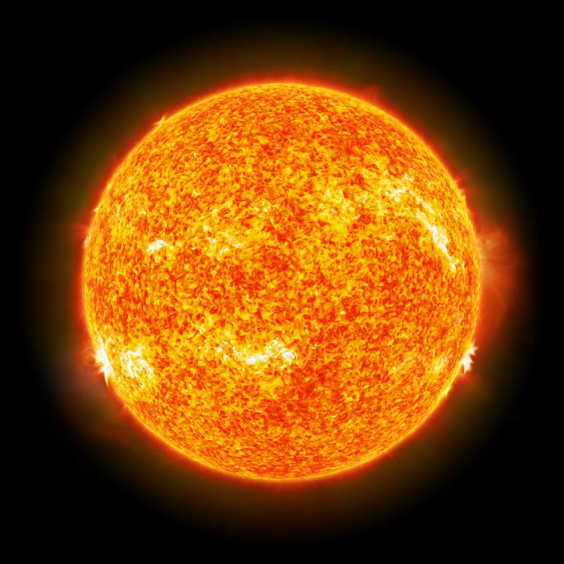 17165634-sun-on-black-background-3d-rendering.jpg Sola er grunnen til at vi er i live, sier Juha Vierinen. Han studerer hvordan utbrudd fra sola påvirker oss.