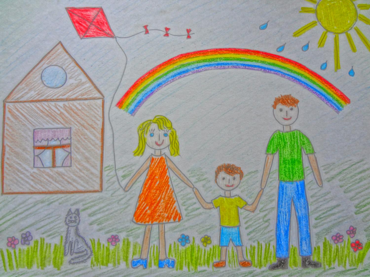 Happy family