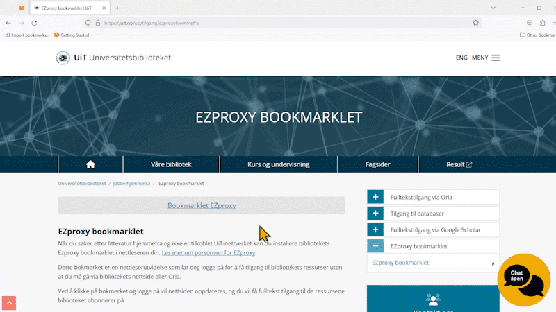 EZ Proxy install norsk