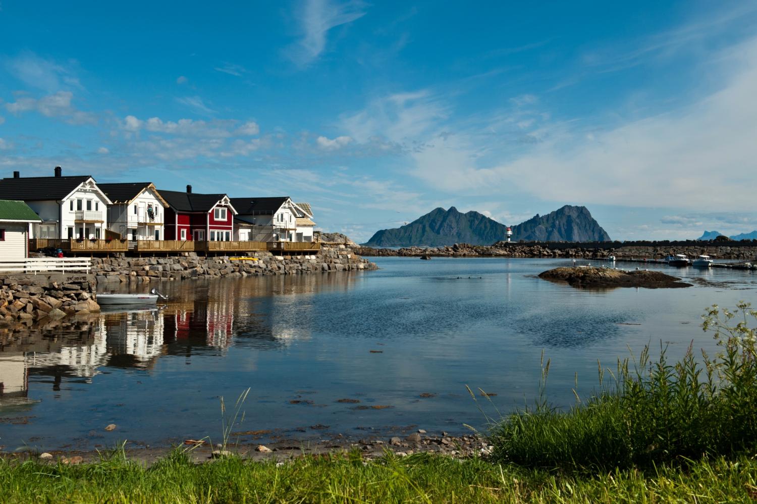 Sommerbilde fra Kabelv&aring;g.