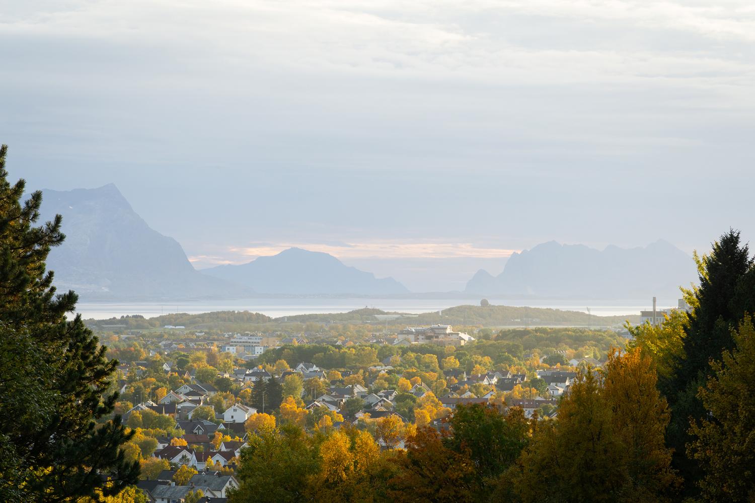 Oversiktsbilde av Bod&oslash;.