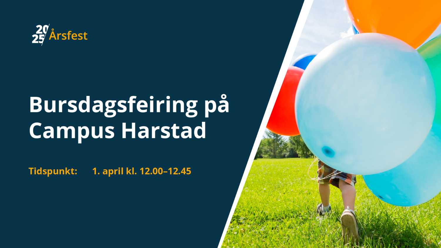 Illustrasjons-/bannerbilde for Bursdagsfeiring p&aring; campus Harstad