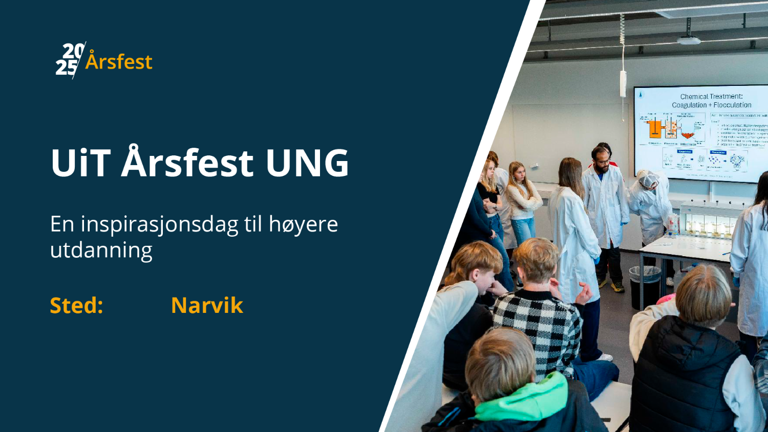 Illustrasjons-/bannerbilde for UiT &Aring;rsfest UNG - 2025