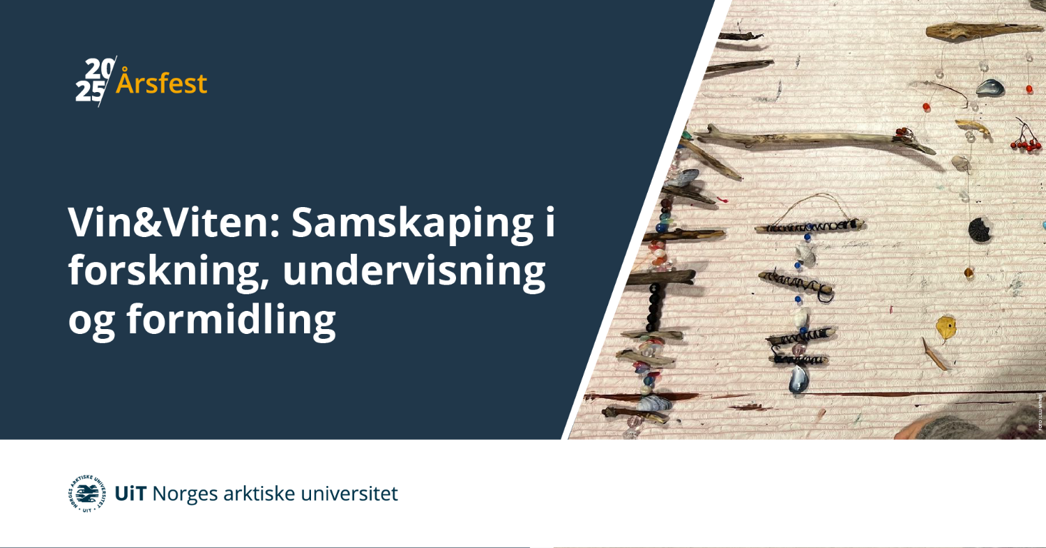 Illustrasjons-/bannerbilde for Vin&Viten | Samskaping i forskning, undervisning og formidling