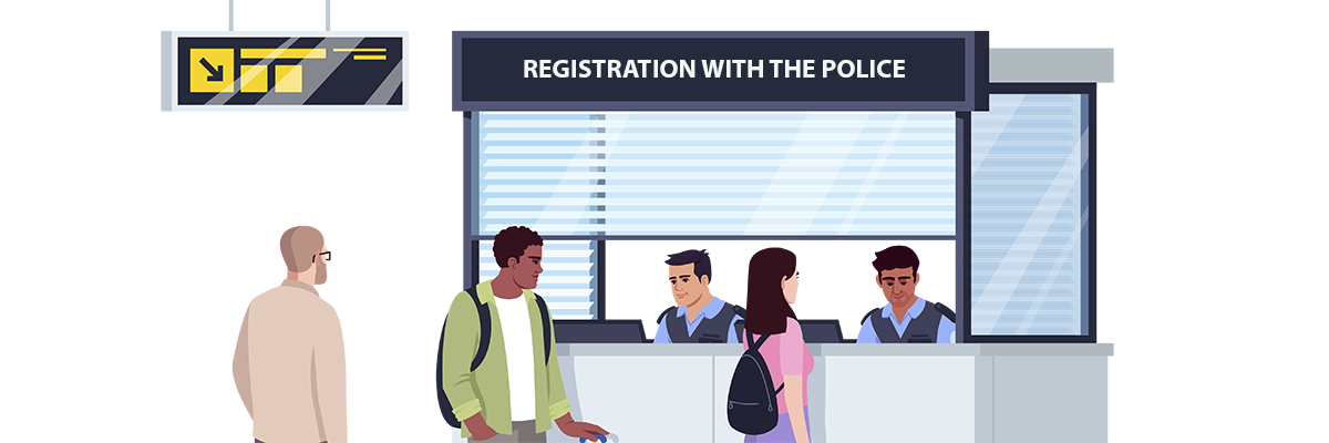 Registration with the police at UiT