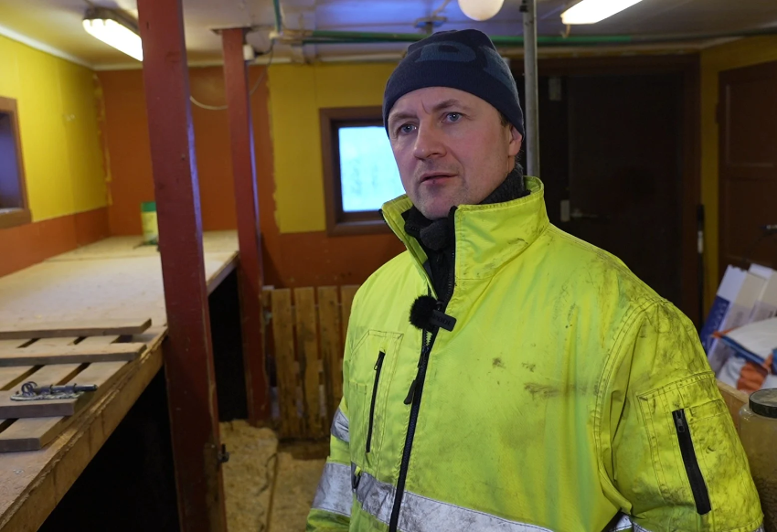 Ola Johansen, g&aring;rdbruker i S&oslash;r-Varanger