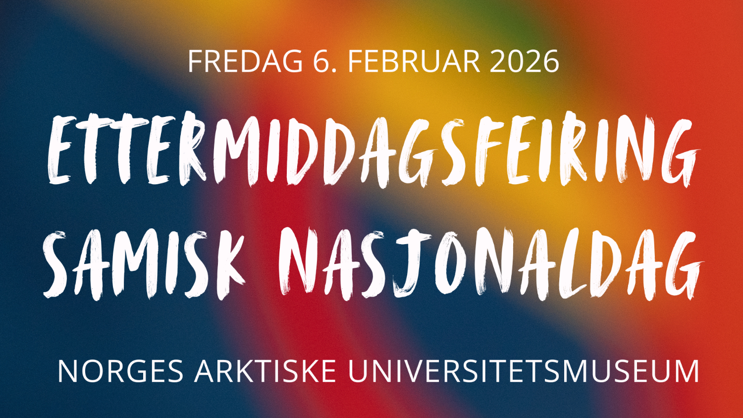 Illustrasjons-/bannerbilde for Velkommen til ettermiddagsfeiring av samenes nasjonaldag! // Join us as we celebrate the Sami National Day!