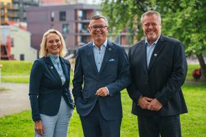 Rikke G&uuml;rgens Gj&aelig;rum, Dag Rune Olsen og J&oslash;rgen Berge.jpg