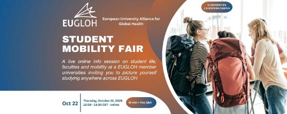Illustrasjonsbilde for EUGLOHs messe for studentutveksling - Oktober 2026 (webinar)