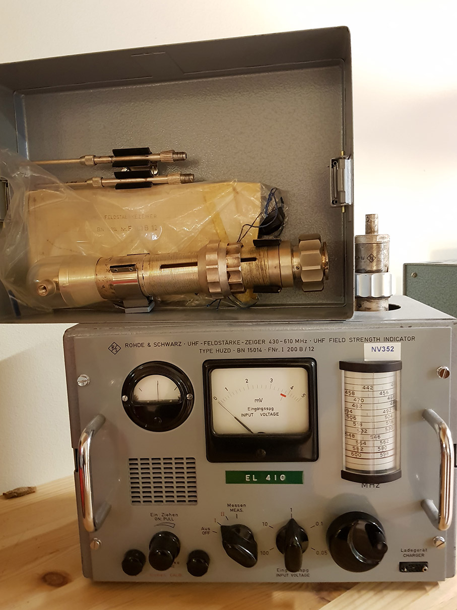 Bilde av Rohde & Schwarz feltstyrkemåler