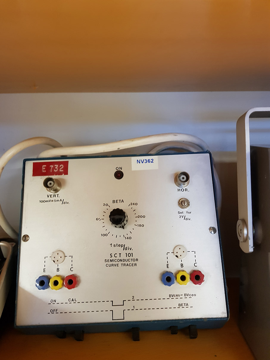 Bilde av SCT 101 semiconductor test set
