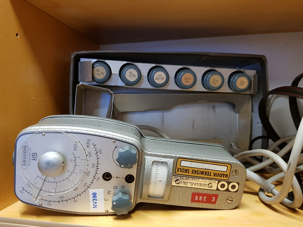 Bilde av Gustav A. Ring resonansmeter