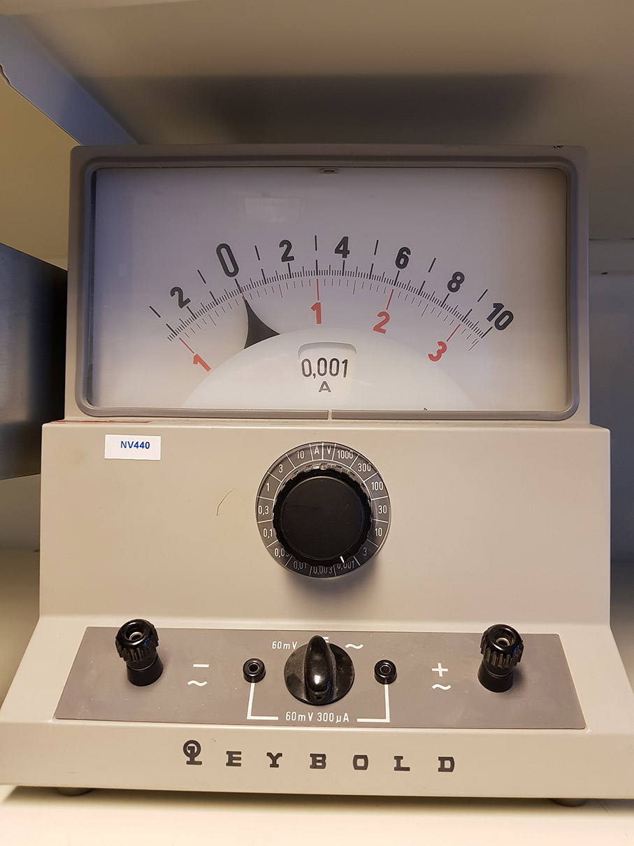 Bilde av Leybold amperemeter/voltmeter