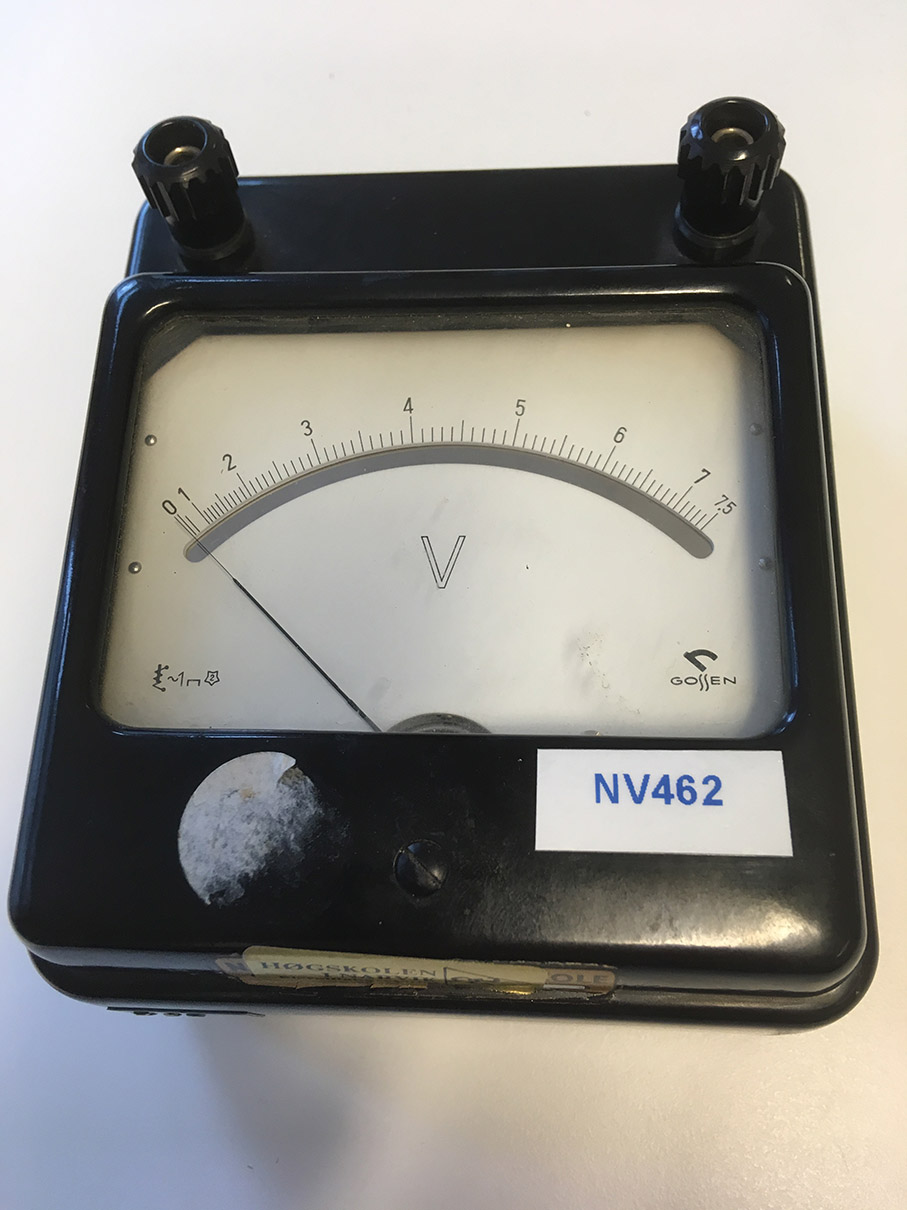 Bilde av Gossen voltmeter