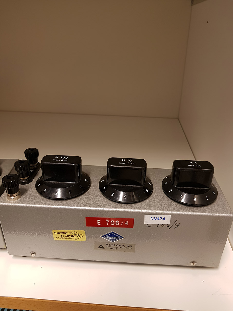 Bilde av Metronic dekademotstand 1-1000 ohm