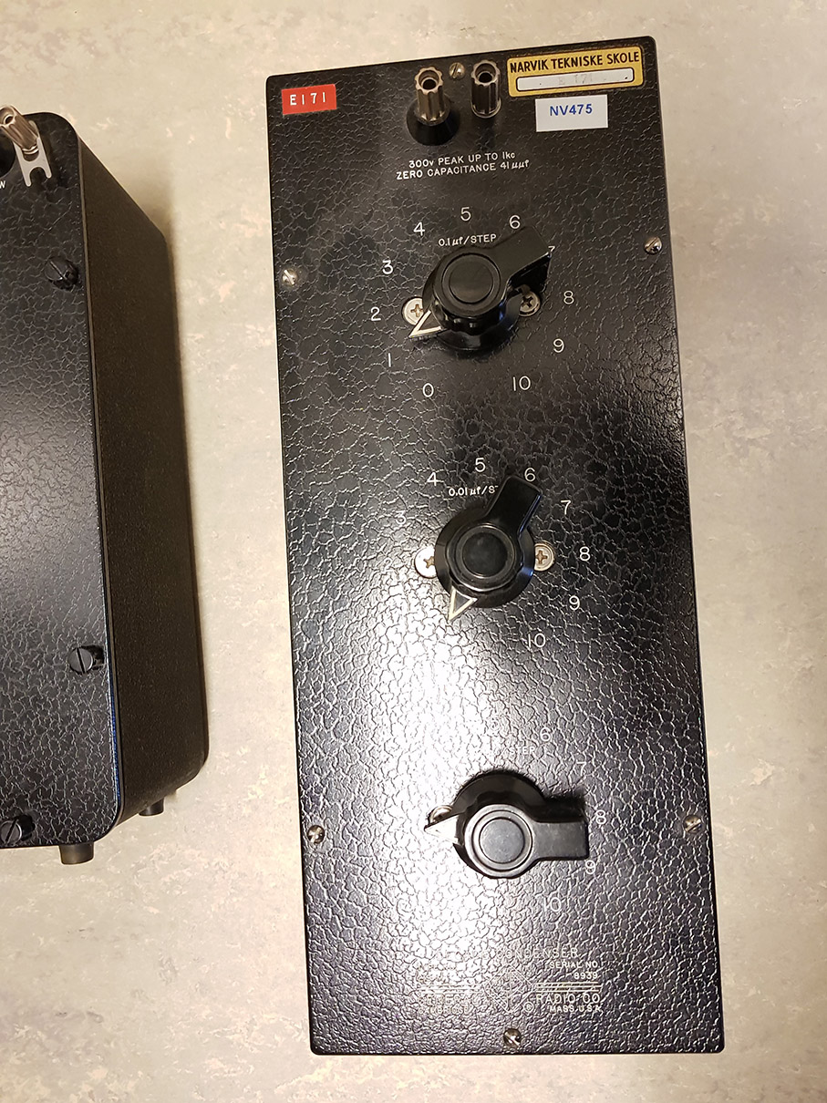 Bilde av General Radio induksjonsdekade