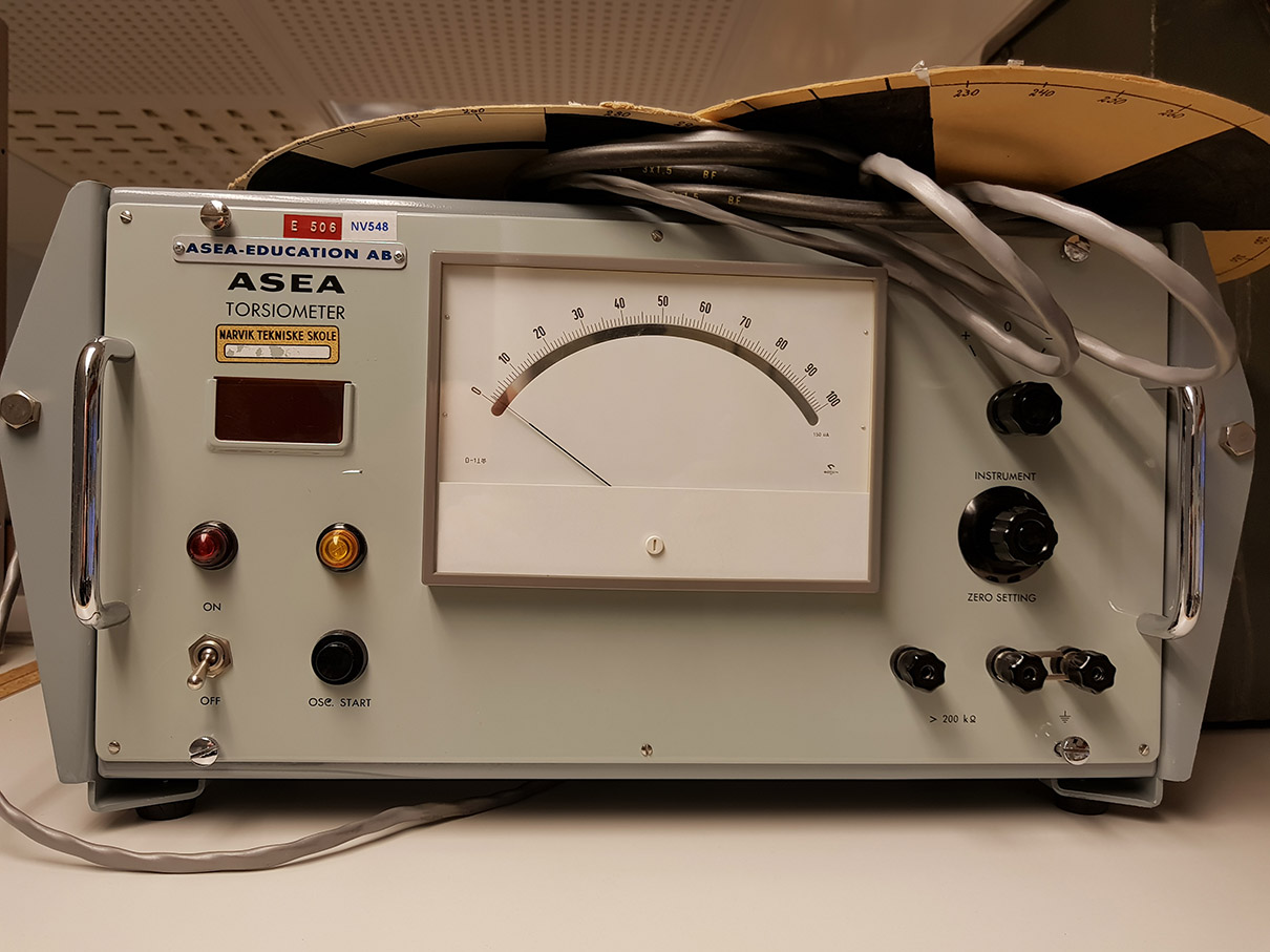 Bilde av ASEA tosiometer