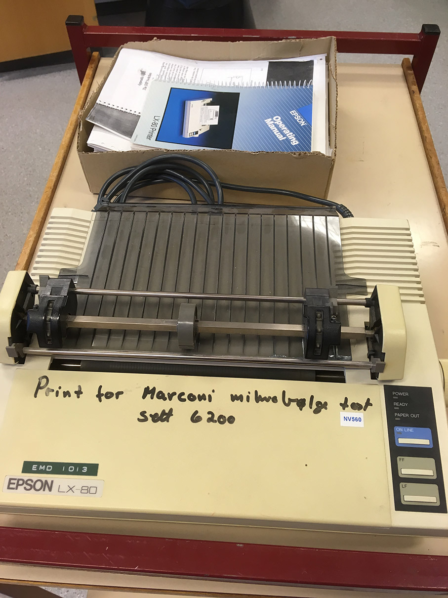Bilde av Epson LX80 sproketprinter